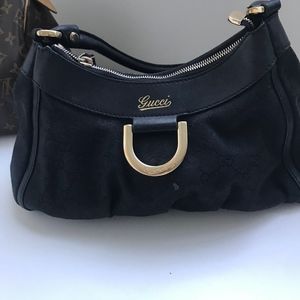 GUCCI  CANVAS BAG HOBO